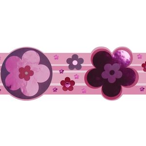 Diva Daisy Wallpaper Border