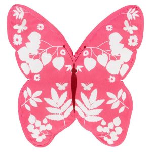 Catherine Lansfield Butterfly 3D Cushion Pink