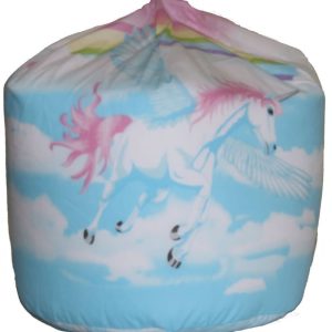 Unicorn and Clouds Bean Bag