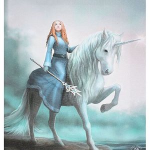 Journey Starts, Unicorn Canvas Art