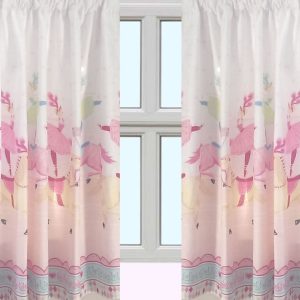 Horse and Ballerina Curtains 72s