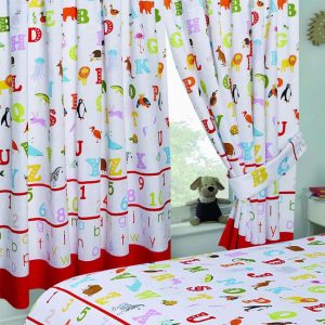 ABC, Alphabet Nursery Curtains 54s