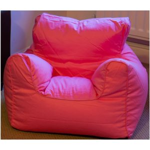 Candy Pink, Beanbag Armchair.