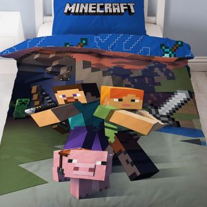 Minecraft – Good Guys Single Duvet