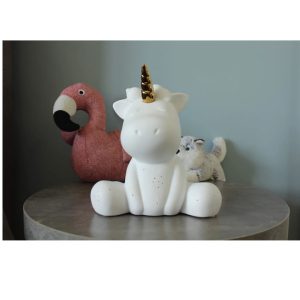 3D Ceramic Night Light – Unicorn