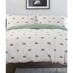 Off Roading, Green Jeep Super King Size Duvet