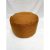 Herringbone, Ochre Large Beanbag Footstool, Pouffe